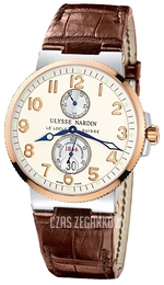 Ulysse Nardin Marine Collection Chronometer Srebrny/Skóra Ø41 mm 265-66-60
