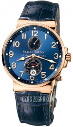 Ulysse Nardin Marine Collection Chronometer Niebieski/Skóra Ø41 mm 266-66-623