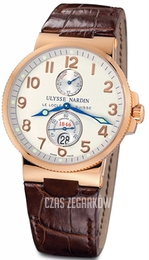 Ulysse Nardin Marine Collection Chronometer Srebrny/Skóra Ø41 mm 266-66