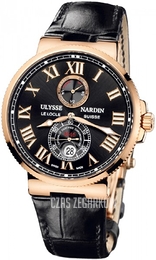 Ulysse Nardin Marine Collection Chronometer Czarny/Skóra Ø43 mm 266-67-42