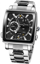 Ulysse Nardin Perpetual Calendar Quadrato Czarny/18 karatowe białe złoto Ø42 mm 320-90CER-8M-92