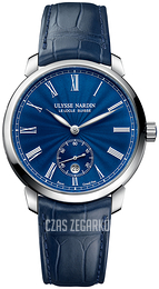 Ulysse Nardin Classico Niebieski/Skóra Ø40 mm 3203-136-2-E3