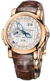 Ulysse Nardin Complicated Srebrny/Skóra Ø42 mm 326-60-60