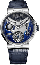 Ulysse Nardin Marine Mega Yacht Niebieski/Skóra Ø44 mm 6319-305