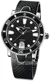 Ulysse Nardin Ladies Diver Czarny/Guma Ø40 mm 8103-101-3-02