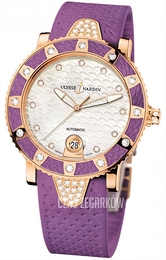 Ulysse Nardin Ladies Diver Biały/Guma Ø40 mm 8106-101E-3C-10.17