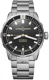 Ulysse Nardin Diver Czarny/Stal Ø42 mm 8163-175-7M-92