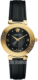 Versace Daphnis Czarny/Skóra Ø35 mm V16050017