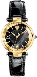 Versace Revive Czarny/Skóra Ø35 mm VAI020016