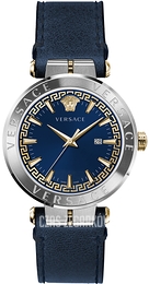 Versace Aion Niebieski/Skóra Ø44 mm VE2G00221