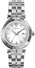 Versace Aion Biały/Stal Ø44 mm VE2G00321