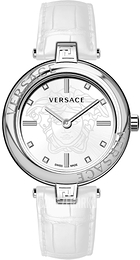 Versace Lady Biały/Skóra Ø38 mm VE2J00221