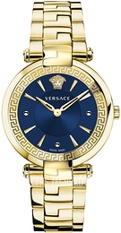 Versace Revive Niebieski/Stal w odcieniu złota Ø35 mm VE2L00621