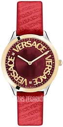 Versace Czerwony/Skóra Ø38 mm VE2O00222
