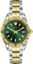 Versace Hellenyium Zielony/Stal Ø42 mm VE3A00720