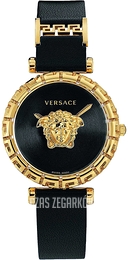 Versace Palazzo Czarny/Skóra Ø37 mm VEDV00119