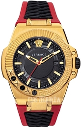 Versace Chain Reaction Czarny/Plastik Ø45 mm VEDY00319