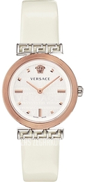 Versace Srebrny/Skóra Ø35 mm VELW00120