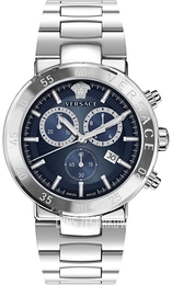 Versace Urban Mystique Niebieski/Stal Ø43 mm VEPY00420