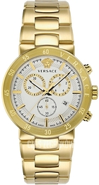 Versace Urban Mystique Srebrny/Stal w odcieniu złota Ø43 mm VEPY00820