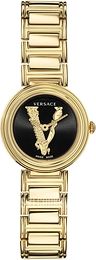 Versace Virtus Set Czarny/Stal w odcieniu złota Ø28 mm VET300121