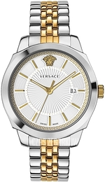 Versace Icon Classic Srebrny/Stal Ø43 mm VEV900419