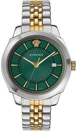 Versace Icon Classic Zielony/Pozlacana Ø42 mm VEV901623