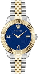 Versace Greca Niebieski/Stal Ø39 mm VEVC00719