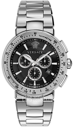 Versace Mystique Sport Czarny/Stal Ø46 mm VFG170016