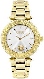 Versus by Versace Bricklane Srebrny/Stal w odcieniu złota Ø36 mm S71050016