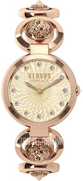 Versus by Versace Peking Road Zloty/Stal w kolorze różowego złota Ø34 mm S75070017