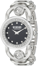 Versus by Versace Czarny/Stal Ø32 mm SCG160016