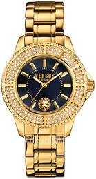 Versus by Versace Niebieski/Stal w odcieniu złota Ø38 mm SH7240015