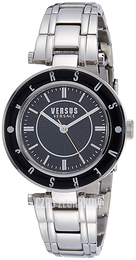 Versus by Versace Logo Czarny/Stal Ø34 mm SP8190015