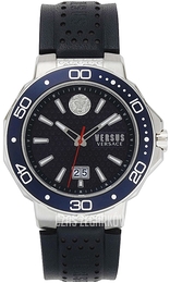 Versus by Versace Kalk Bay Czarny/Skóra Ø45 mm VSP050218