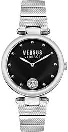 Versus by Versace Los Feliz Czarny/Stal Ø34 mm VSP1G0421