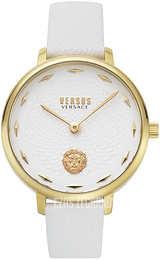 Versus by Versace La Villette Biały/Skóra Ø36 mm VSP1S0319
