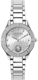 Versus by Versace Canton Road Srebrny/Stal Ø36 mm VSP262119
