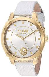 Versus by Versace Chelsea Srebrny/Skóra Ø34 mm VSP510218