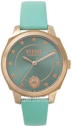 Versus by Versace Chelsea Zielony/Skóra Ø34 mm VSP510318