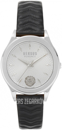 Versus by Versace Mount Pleasant Srebrny/Skóra Ø34 mm VSP560118