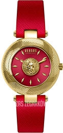 Versus by Versace Brick Lane Czerwony/Skóra Ø36 mm VSP644020