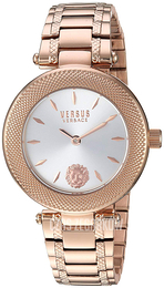 Versus by Versace Bricklane Srebrny/Stal w kolorze różowego złota Ø36 mm VSP712218