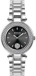 Versus by Versace Czarny/Stal Ø36 mm VSP716021