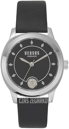 Versus by Versace Czarny/Skóra Ø36 mm VSPBU0118