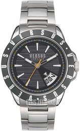 Versus by Versace Szary/Stal Ø43 mm VSPET0619