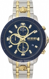 Versus by Versace Niebieski/Stal Ø46 mm VSPHJ0620