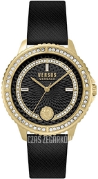Versus by Versace Montorgueil Czarny/Skóra Ø41 mm VSPLM0719