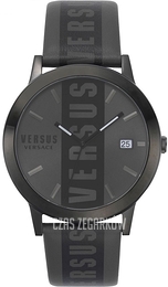 Versus by Versace Barbes Szary/Skóra Ø45 mm VSPLN0419