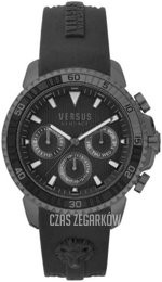 Versus by Versace Aberdeen Czarny/Guma Ø45 mm VSPLO1221